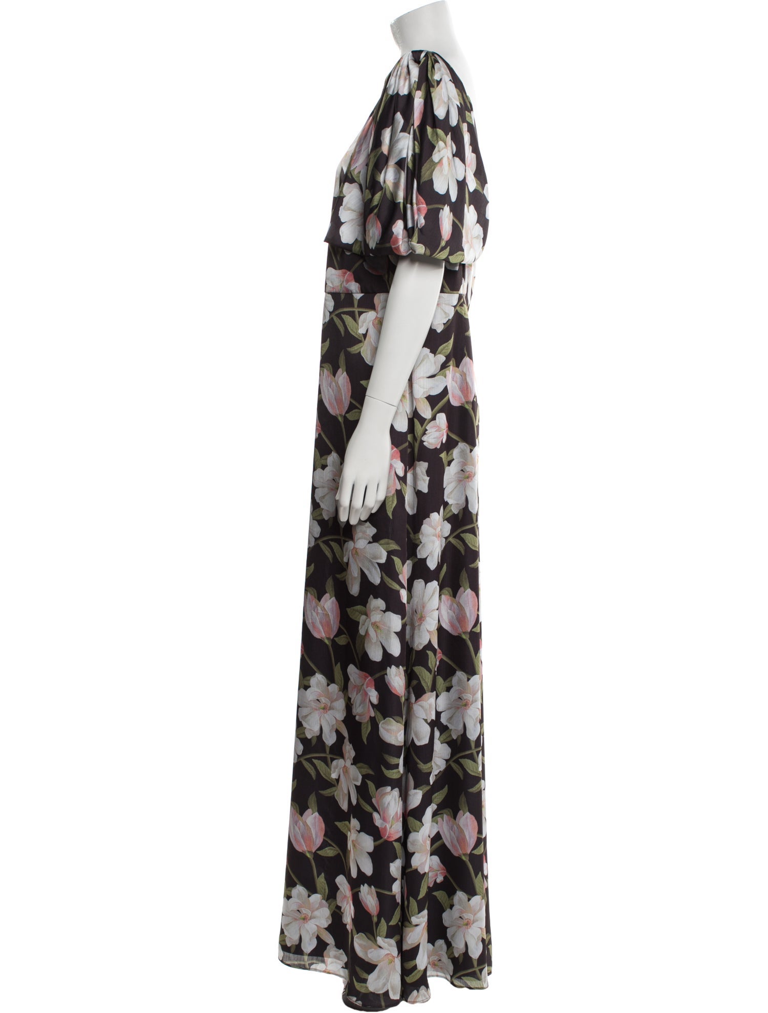 Sachin + Babi Floral Print Long Dress