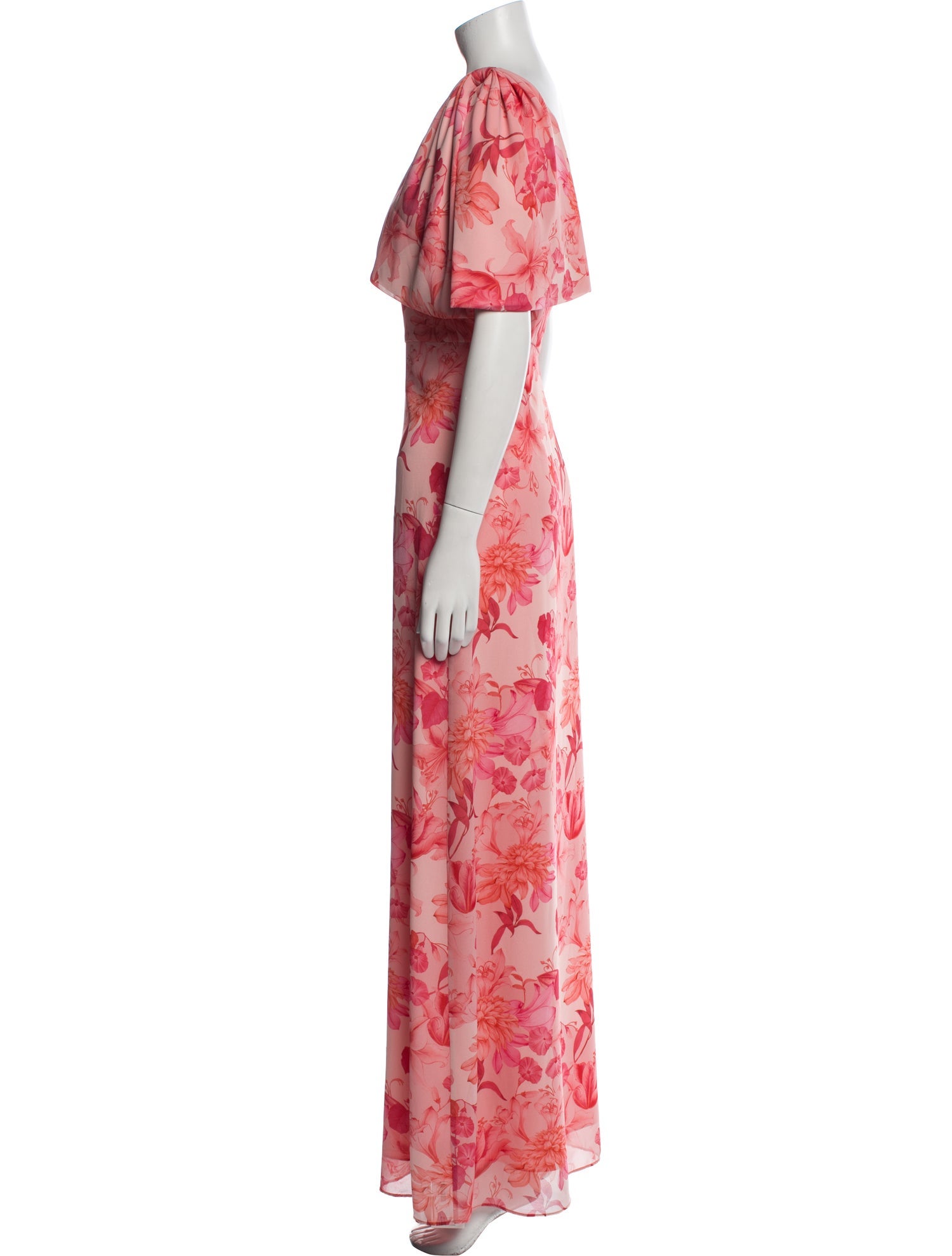 Sachin + Babi Floral Print Long Dress