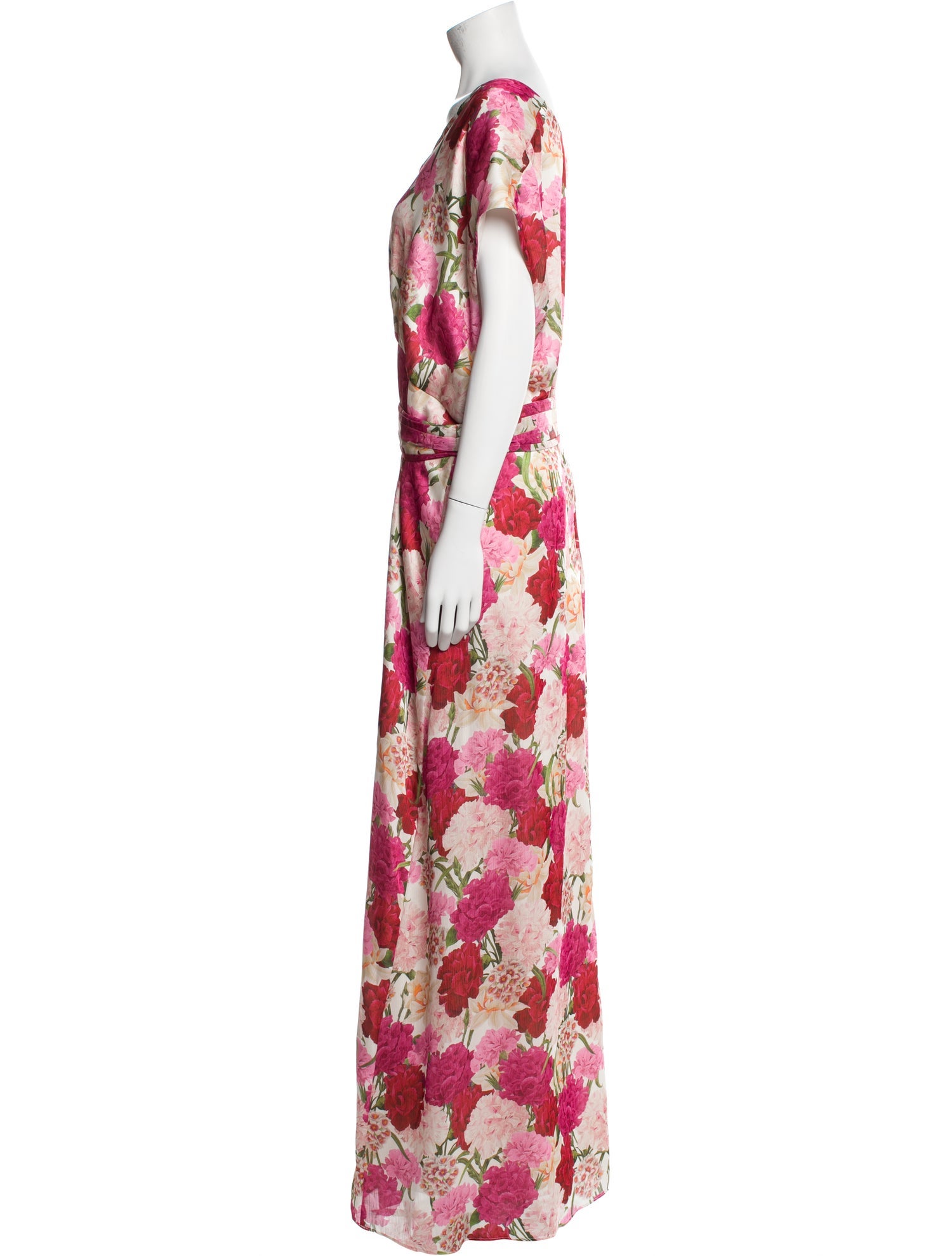 Sachin + Babi Floral Print Long Dress