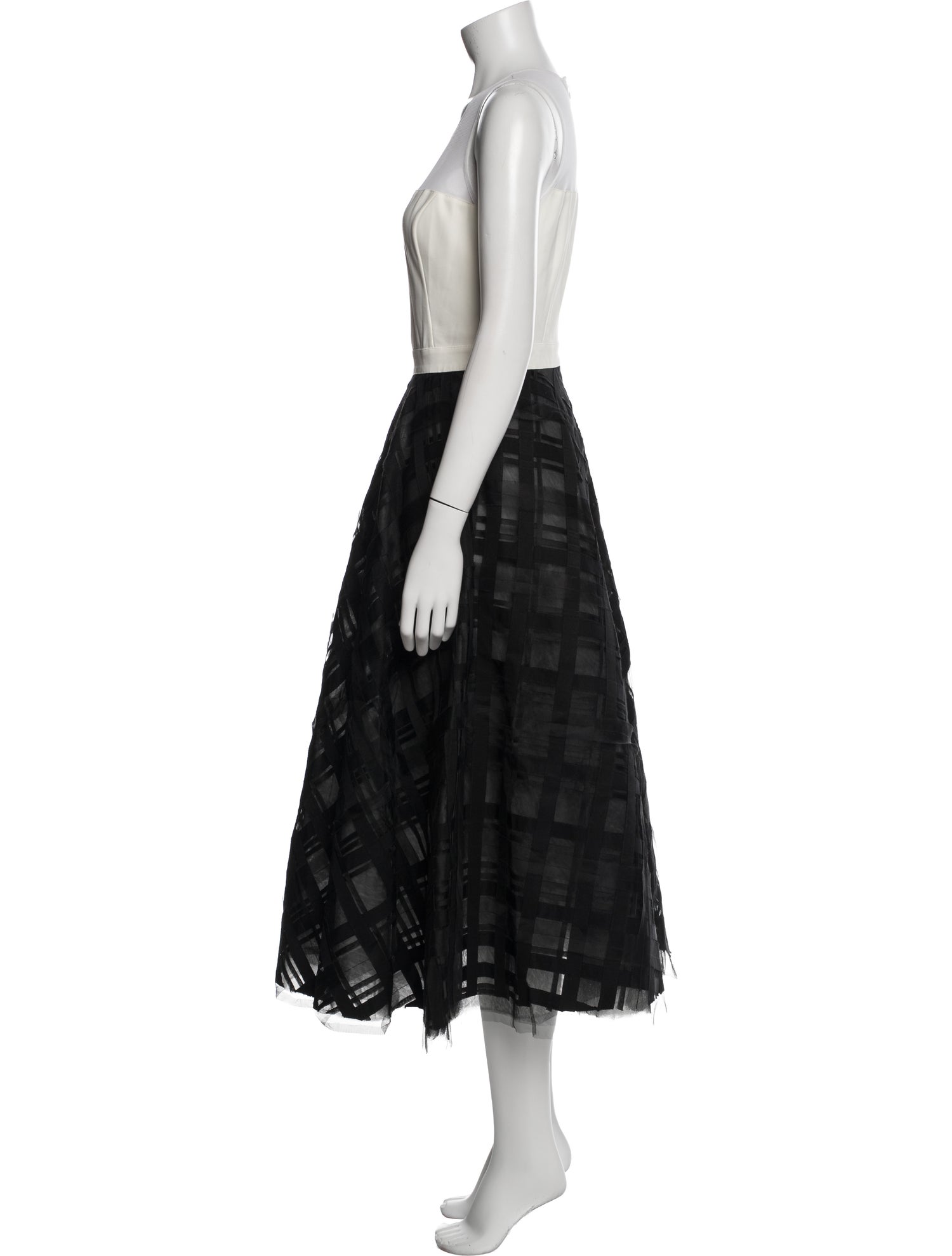 Sachin + Babi Colorblock Pattern Long Dress