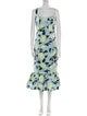 Sachin + Babi Floral Print Long Dress