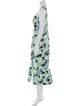 Sachin + Babi Floral Print Long Dress