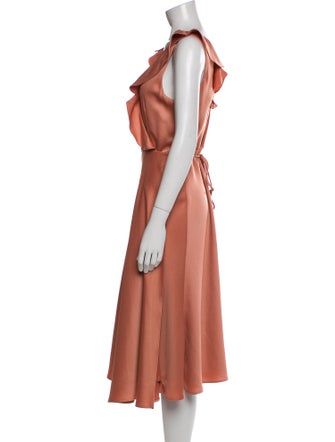 Sachin + Babi V-Neck Midi Length Dress