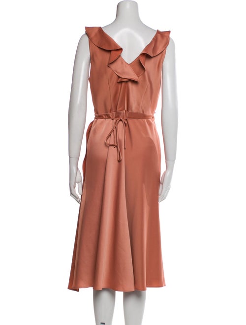 Sachin + Babi V-Neck Midi Length Dress