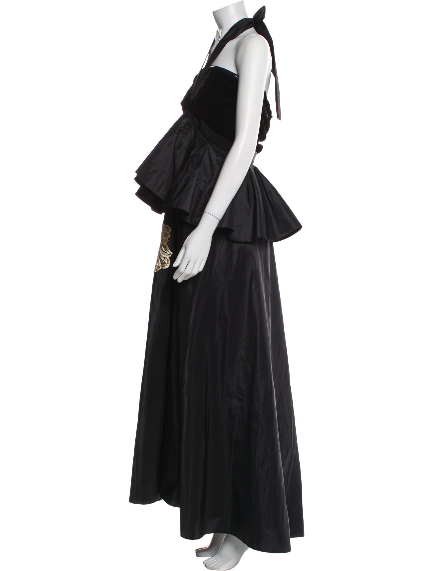 Sachin + Babi Halterneck Long Dress