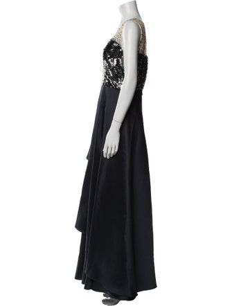 Sachin + Babi V-Neck Long Dress