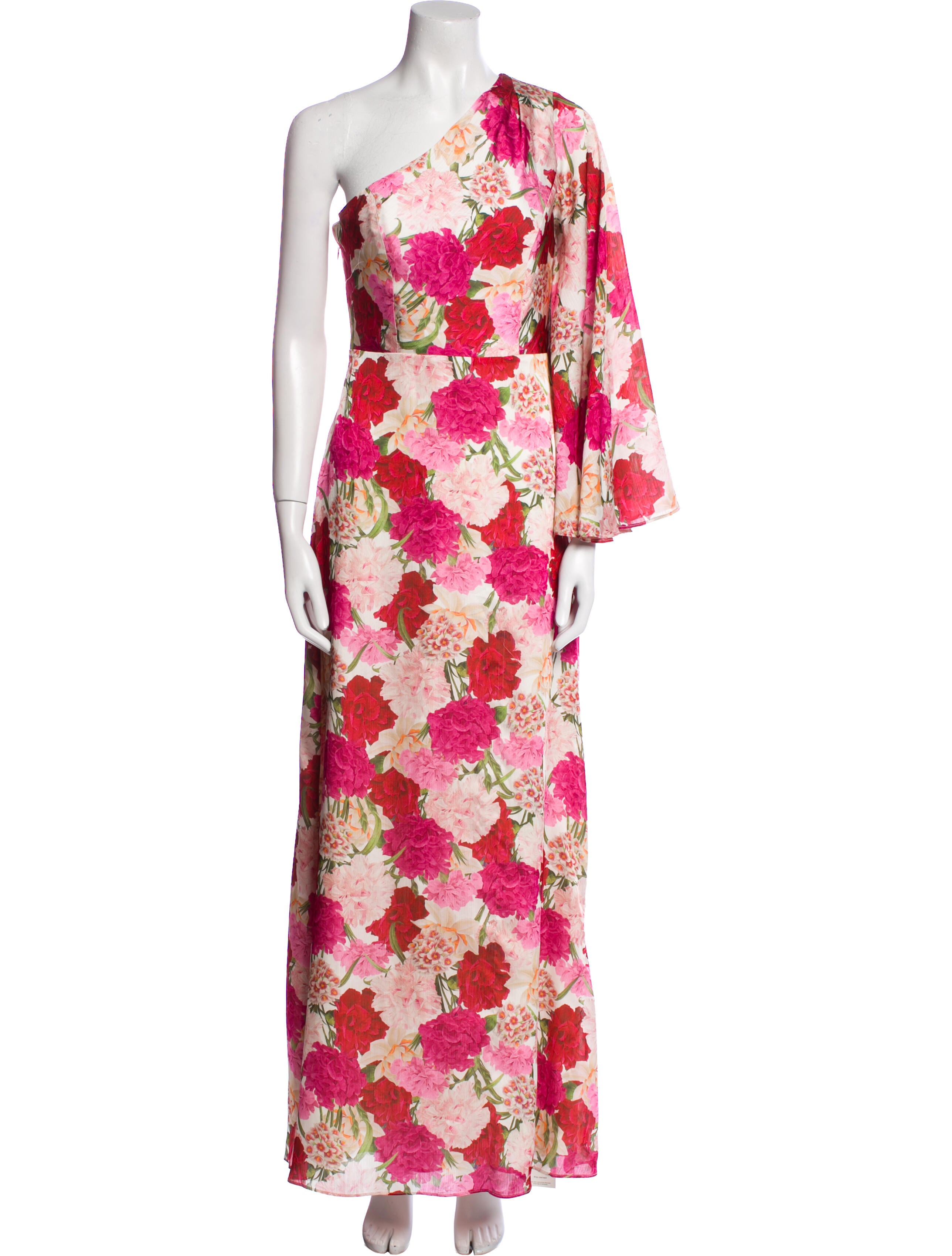 Khaite Floral Print Long Dress