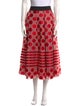 Sachin + Babi Noir Polka Dot Print Midi Length Skirt