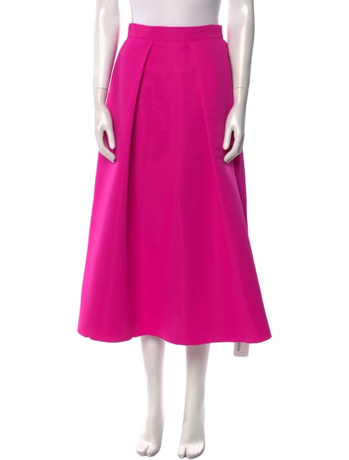 Sachin + Babi Pleated Accents Midi Length Skirt