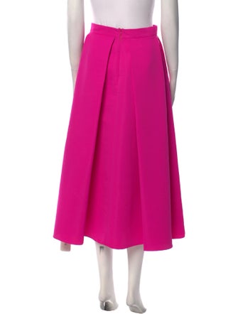 Sachin + Babi Pleated Accents Midi Length Skirt