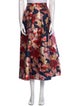 Sachin + Babi Floral Print Midi Length Skirt
