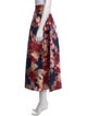 Sachin + Babi Floral Print Midi Length Skirt