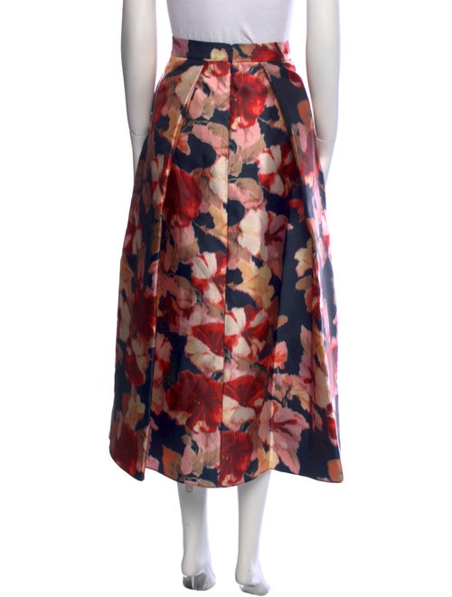 Sachin + Babi Floral Print Midi Length Skirt