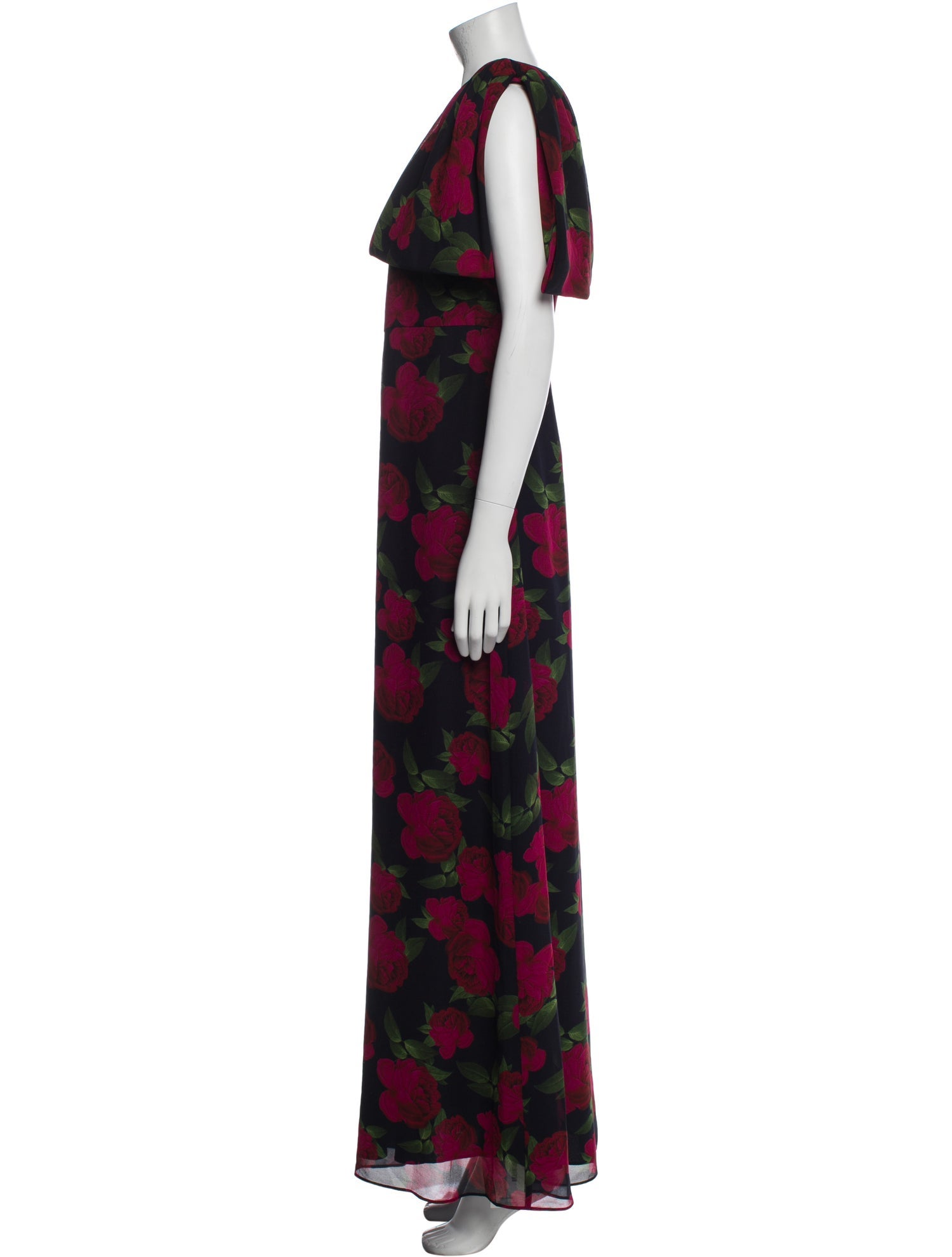 Sachin + Babi Floral Print Long Dress w/ Tags