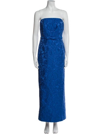 Sachin + Babi Lace Pattern Long Dress