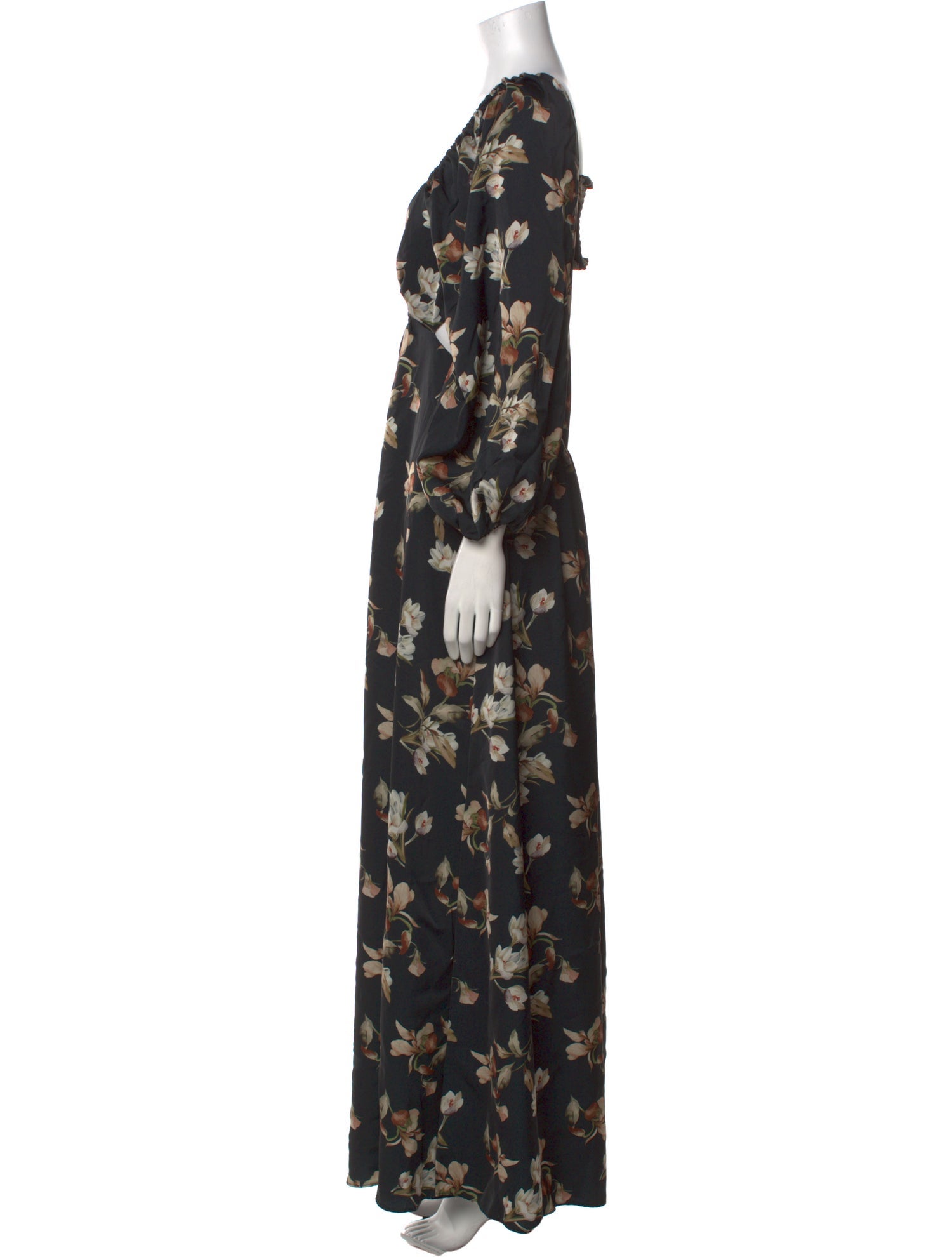 Sachin + Babi Floral Print Long Dress