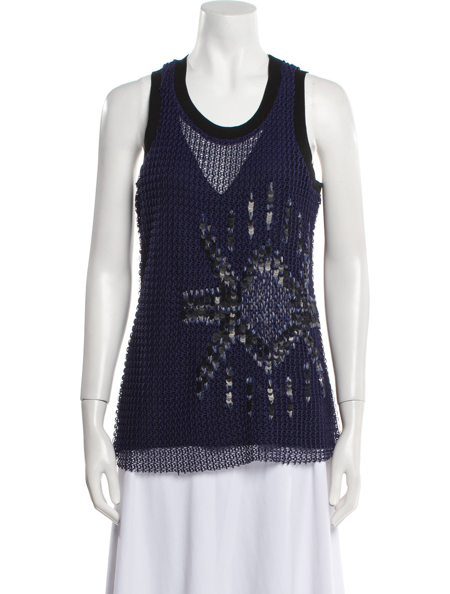 Sachin + Babi Scoop Neck Sleeveless Top