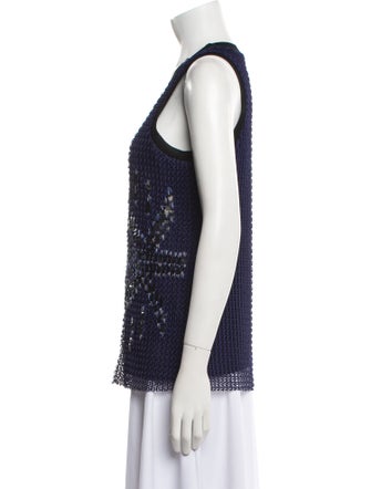 Sachin + Babi Scoop Neck Sleeveless Top