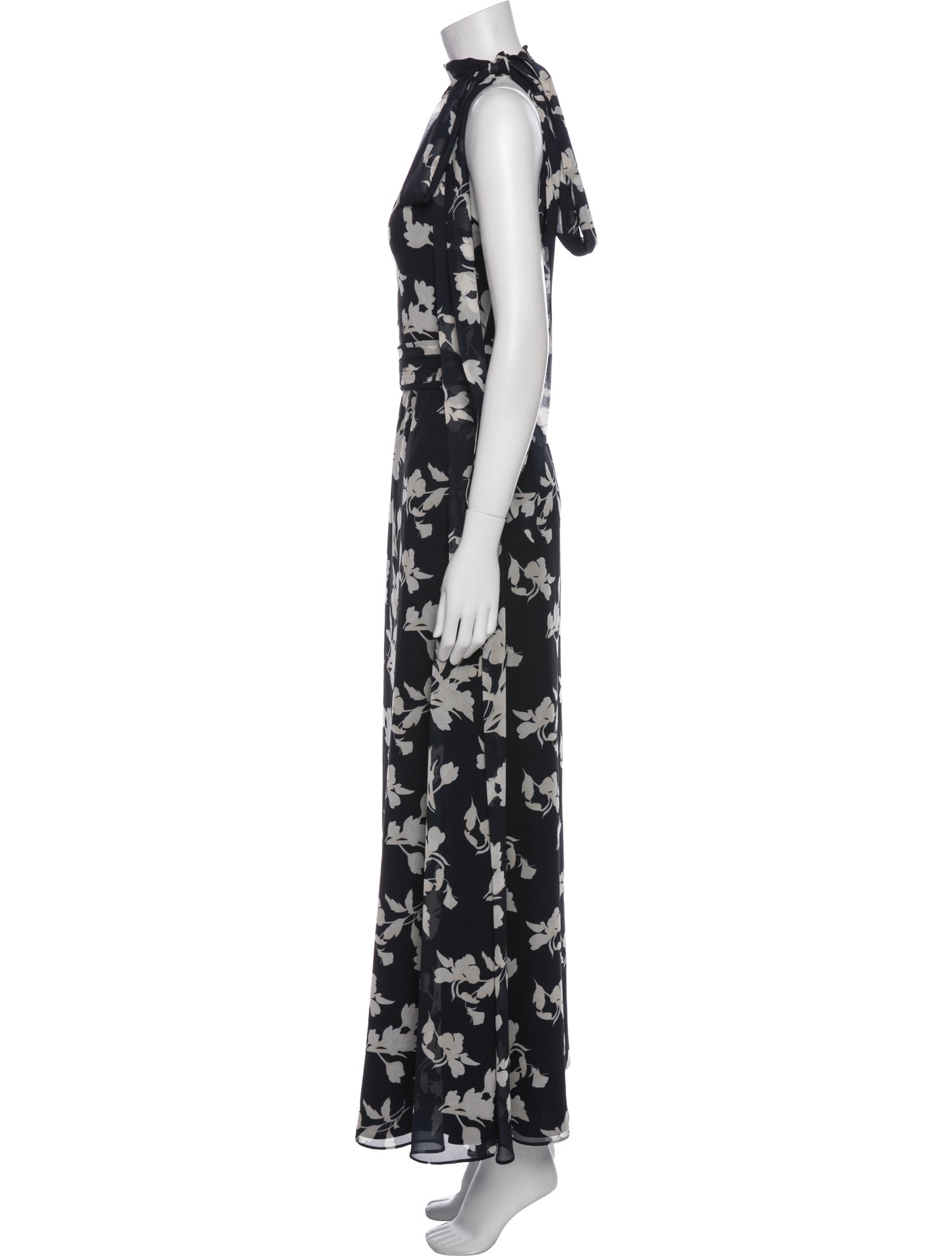 Sachin + Babi Floral Print Long Dress
