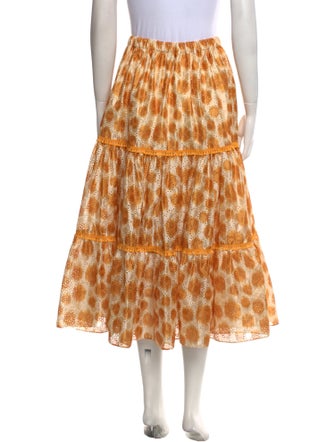 Sachin + Babi Animal Print Midi Length Skirt