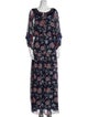 Sachin + Babi Floral Print Long Dress