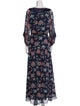 Sachin + Babi Floral Print Long Dress