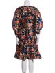 Sachin + Babi Floral Print Knee-Length Dress