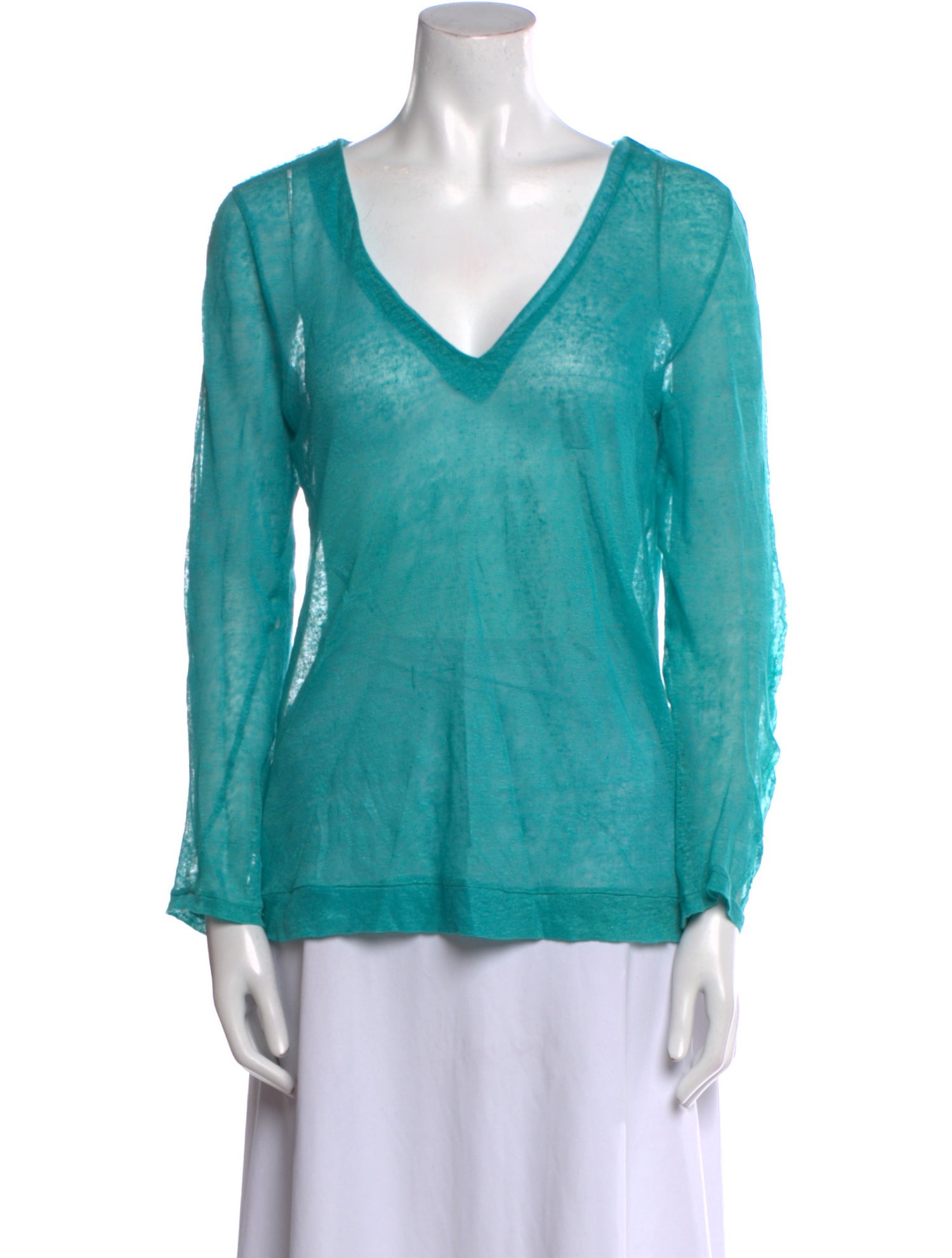 Sachin + Babi Linen V-Neck Top
