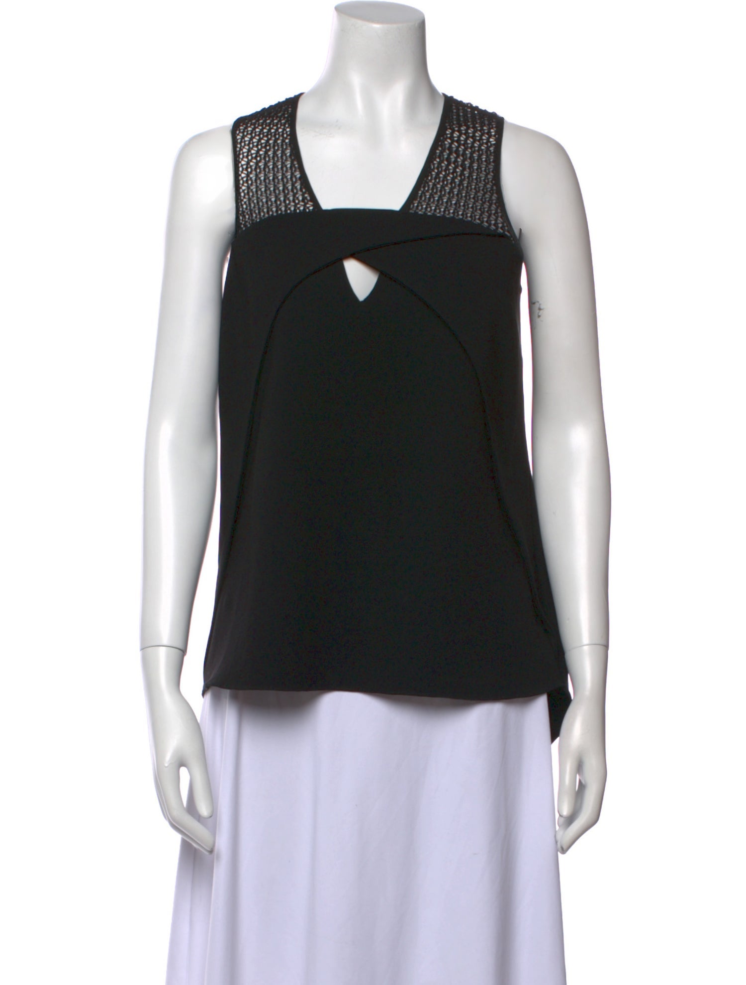 Sachin + Babi Square Neckline Sleeveless Top