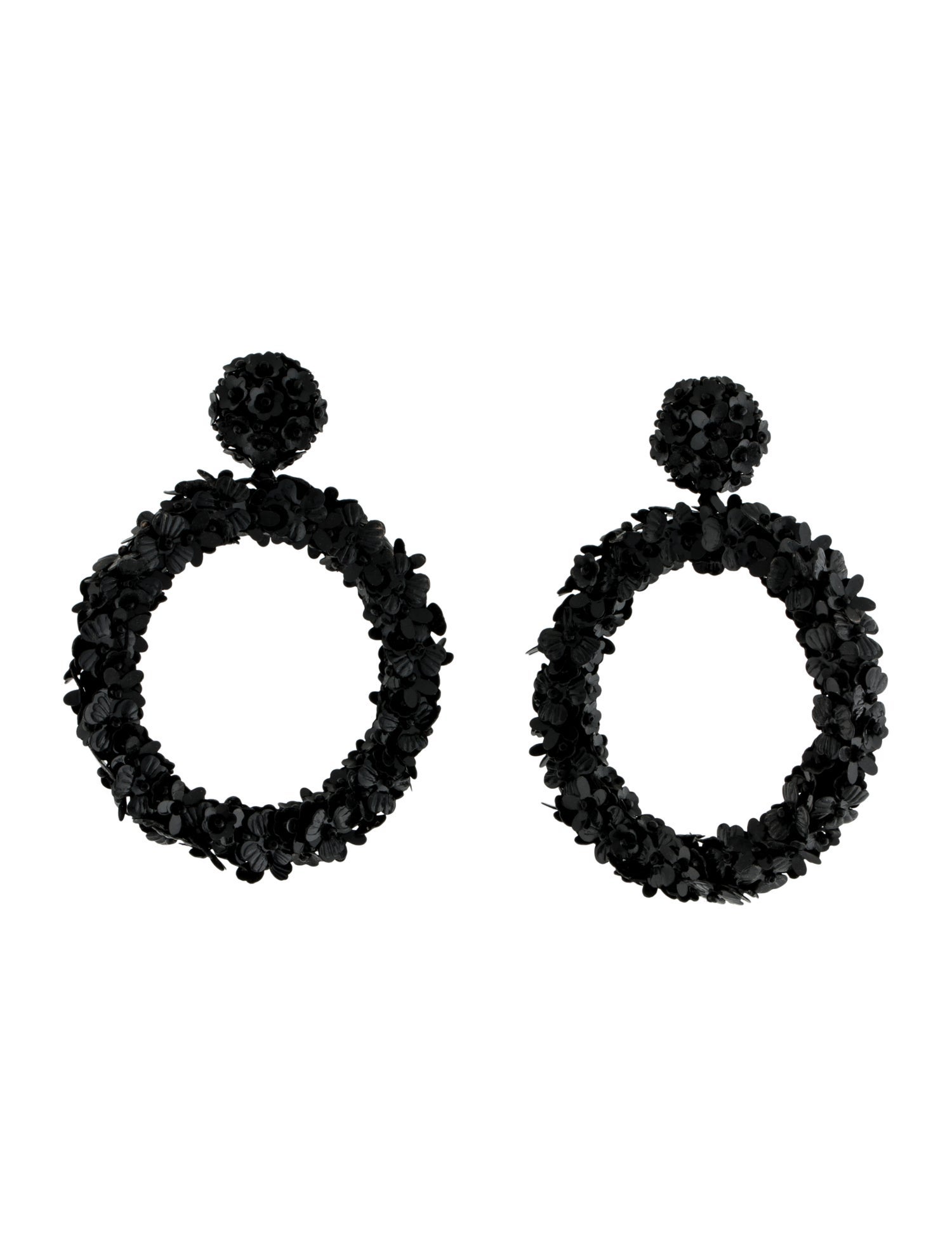 Sachin + Babi Sequin Embellished Drop Earrings