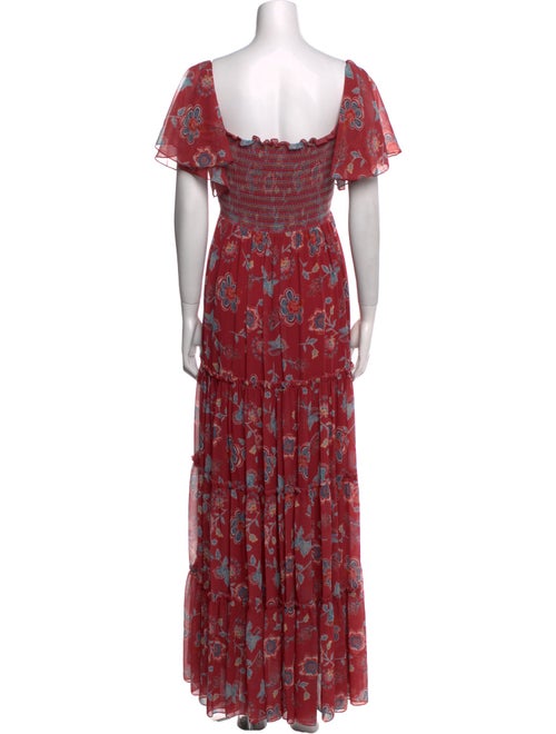 Sachin + Babi Floral Print Long Dress