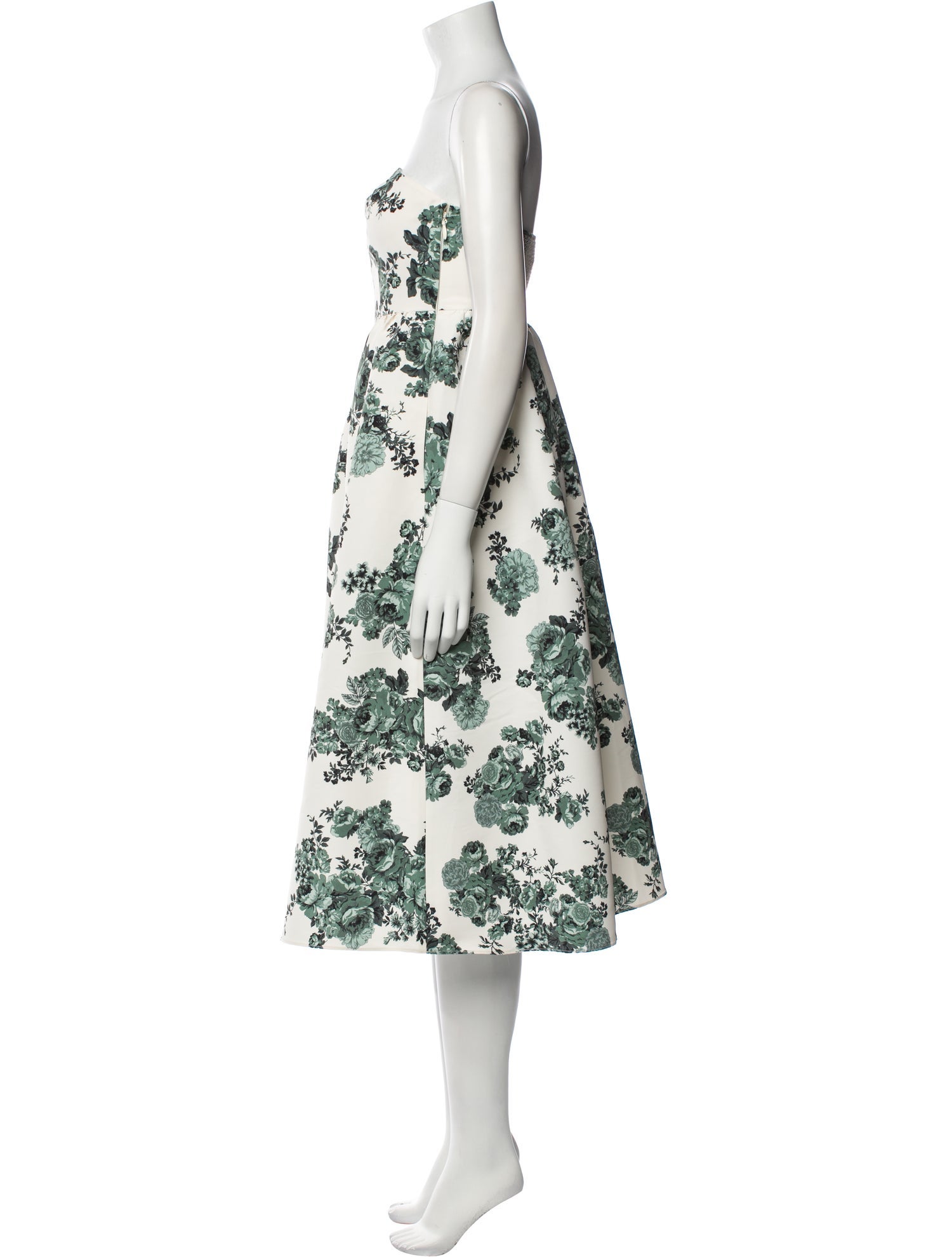 Sachin + Babi Floral Print Knee-Length Dress