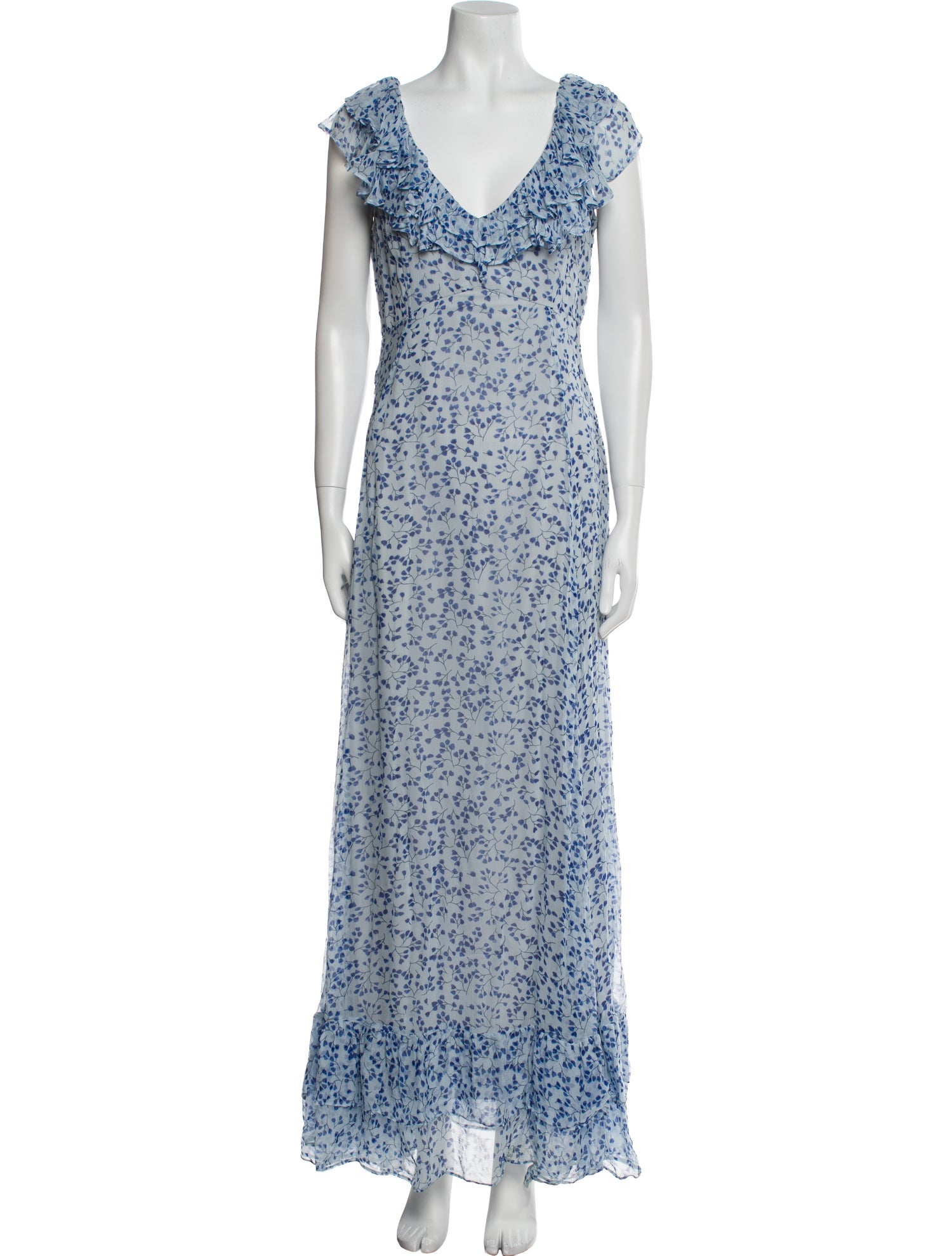 Sachin + Babi Floral Print Long Dress