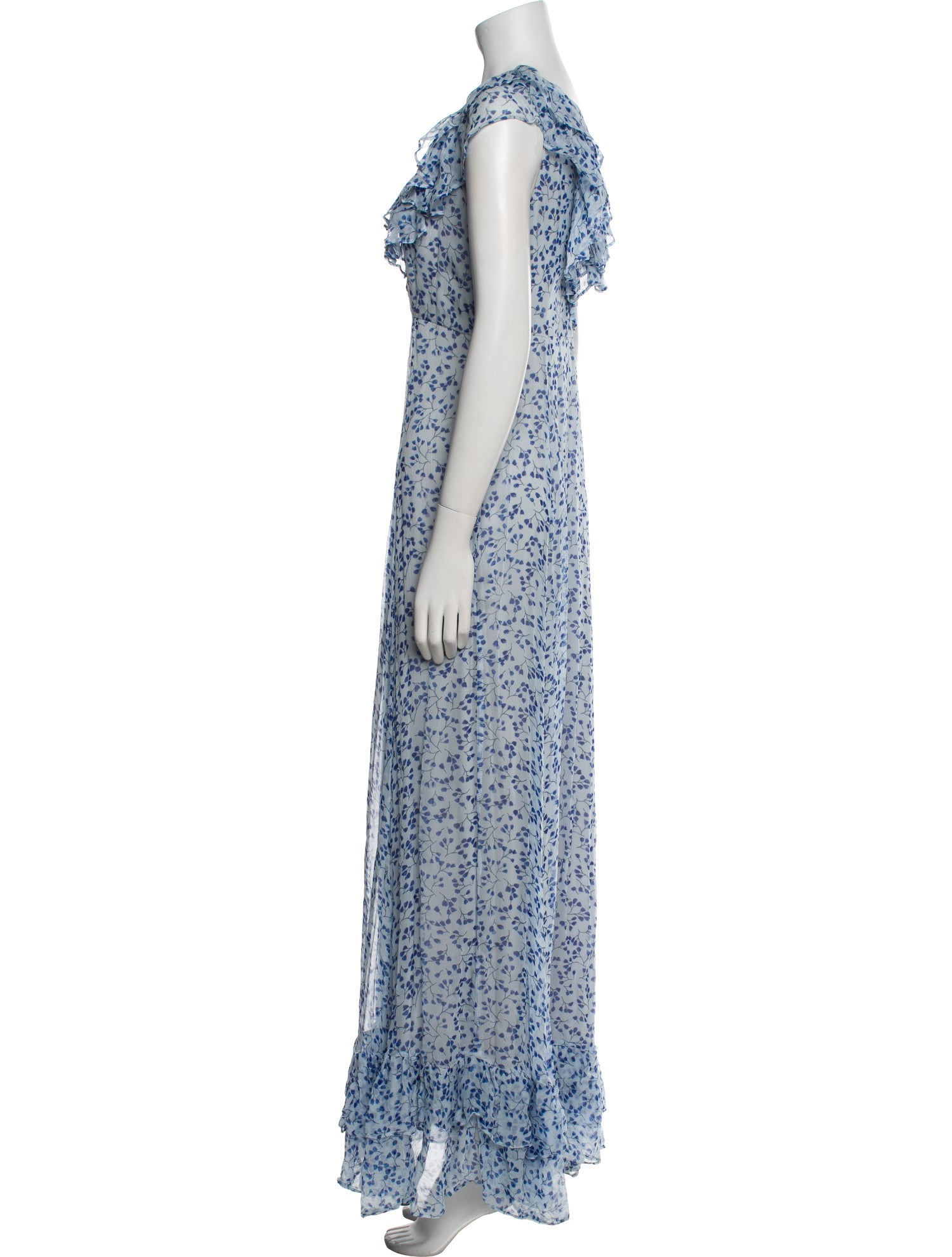 Sachin + Babi Floral Print Long Dress