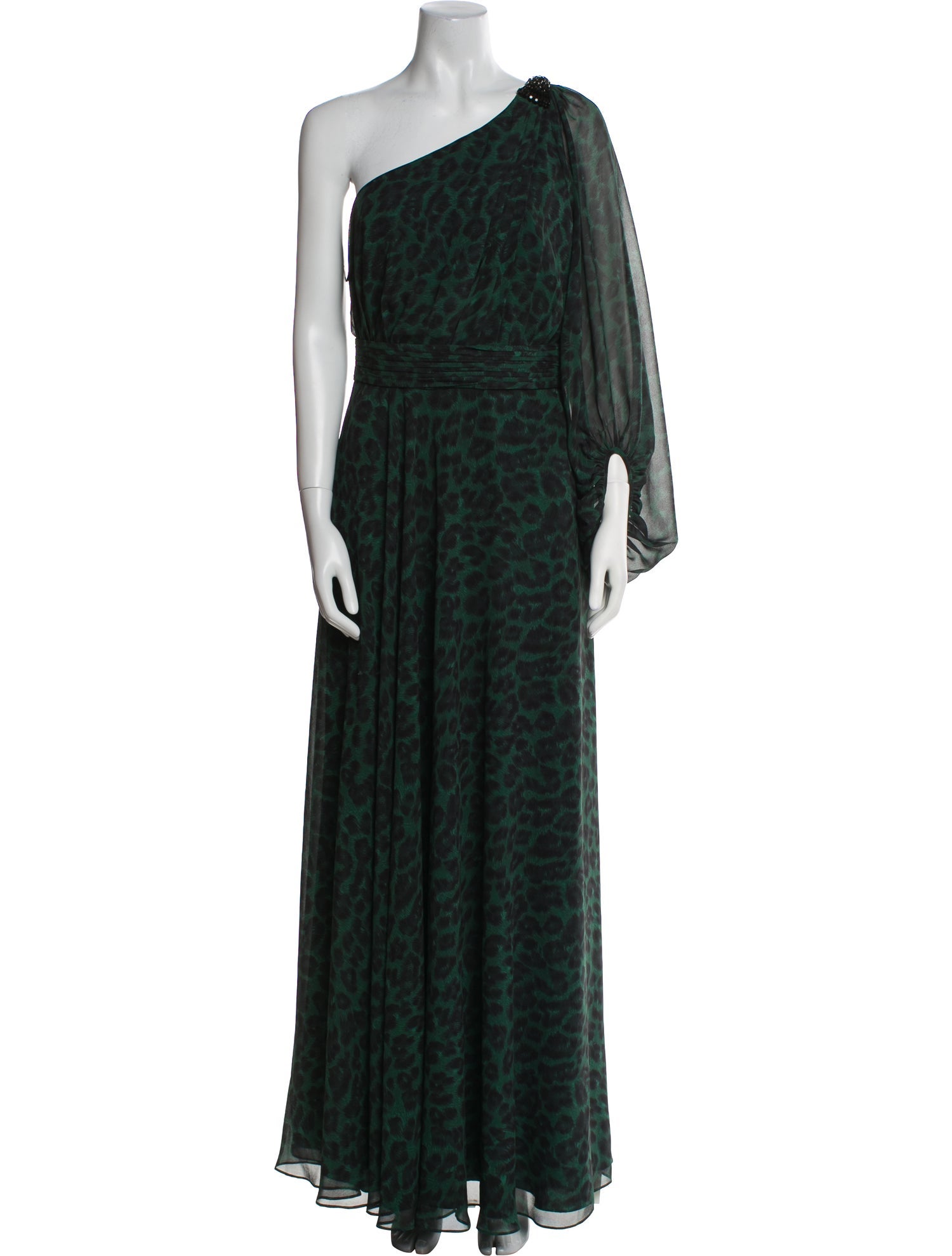 Sachin + Babi Animal Print Long Dress