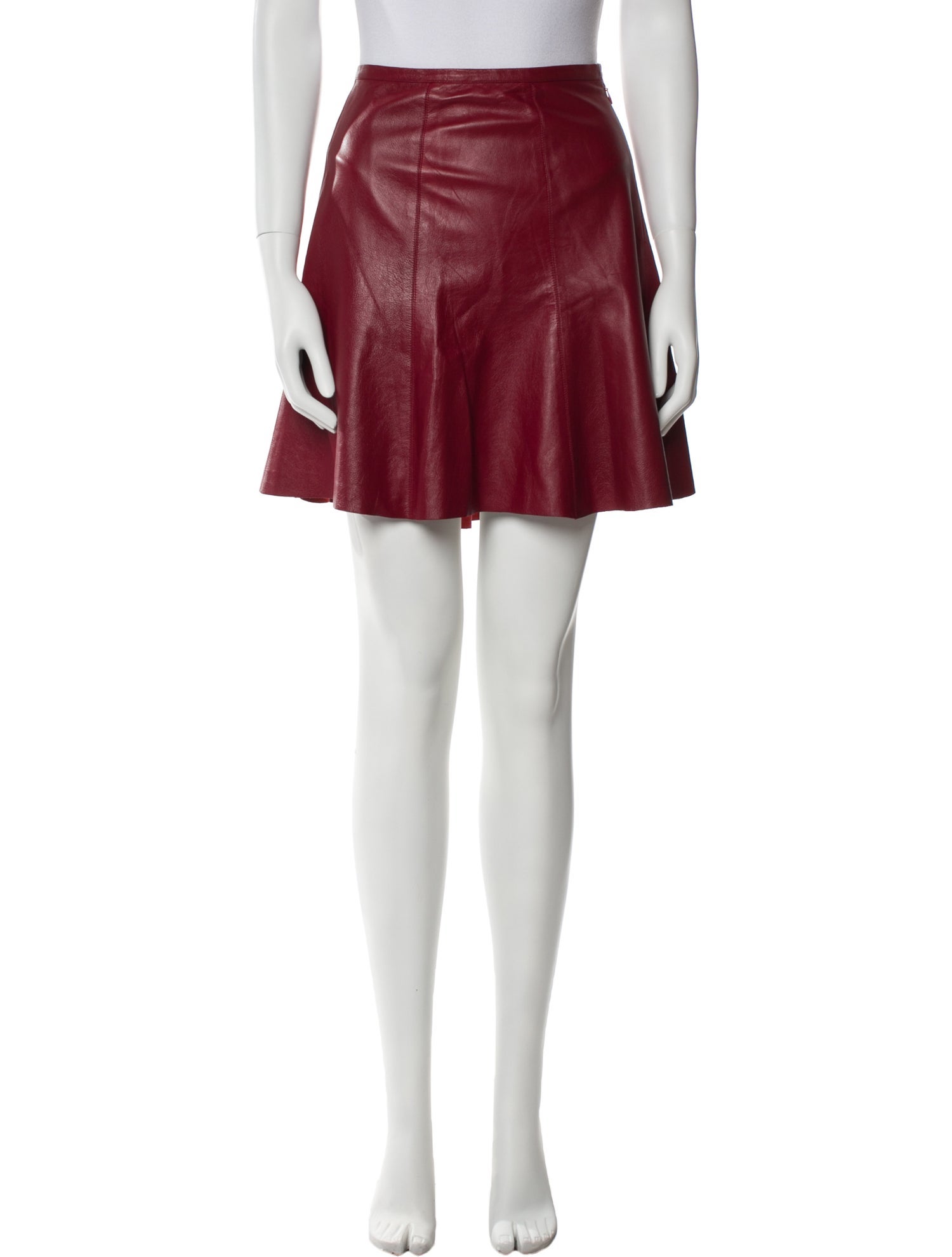 Sachin + Babi Lamb Leather Mini Skirt