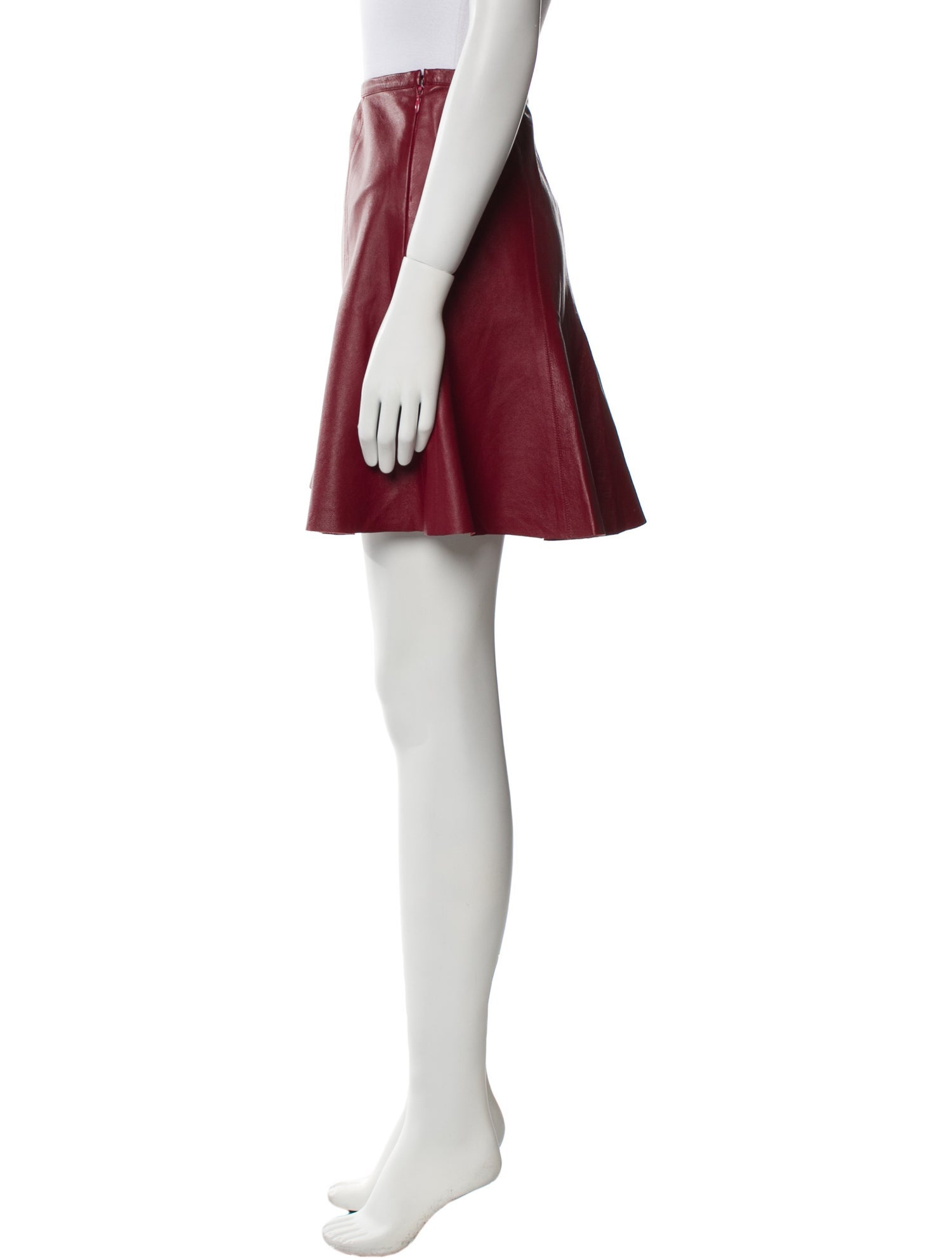 Sachin + Babi Lamb Leather Mini Skirt