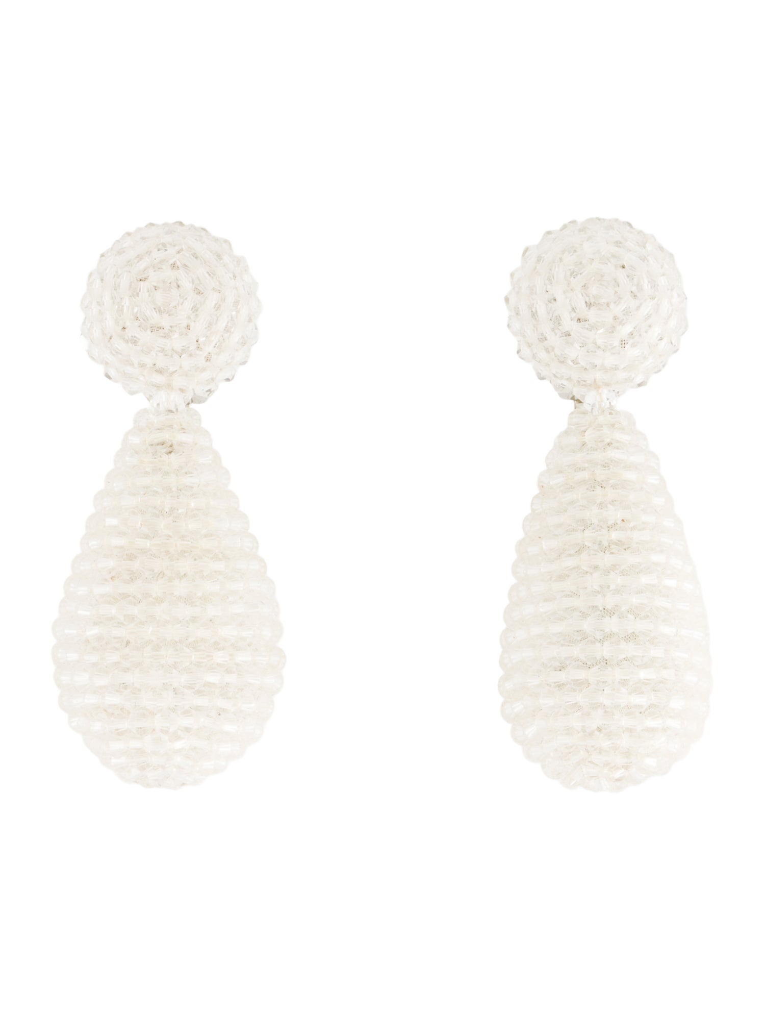 Sachin + Babi Bead Drop Clip On Earrings