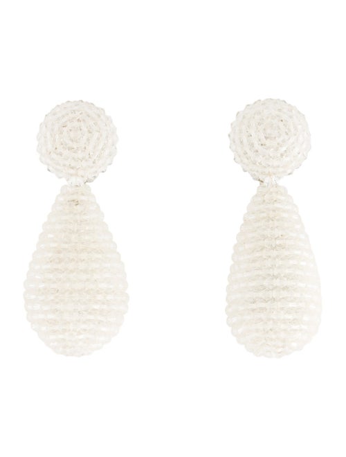 Sachin + Babi Bead Drop Clip On Earrings