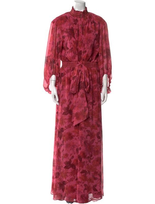 Sachin + Babi Floral Print Long Dress