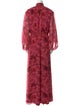 Sachin + Babi Floral Print Long Dress