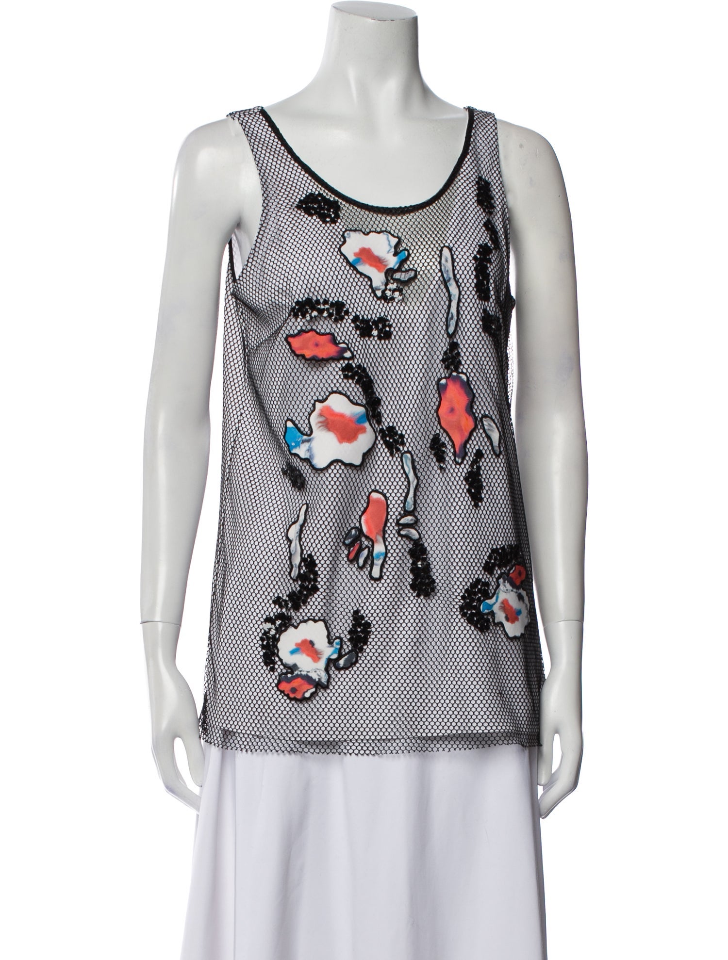 Sachin + Babi Printed Scoop Neck Top