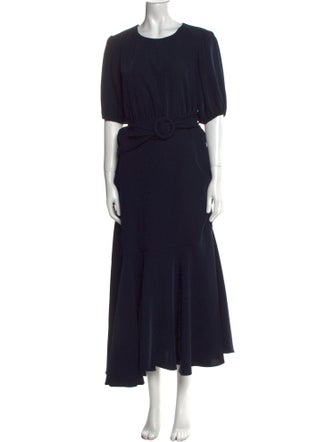 Sachin + Babi Crew Neck Long Dress