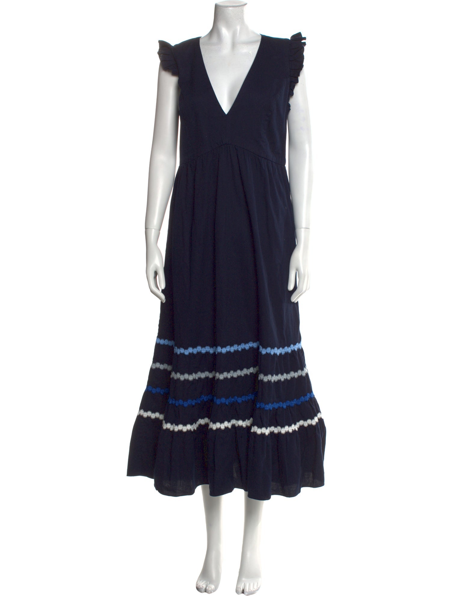 Sachin + Babi V-Neck Long Dress