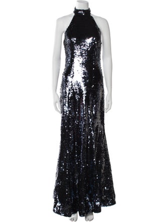 Sachin + Babi Mock Neck Long Dress