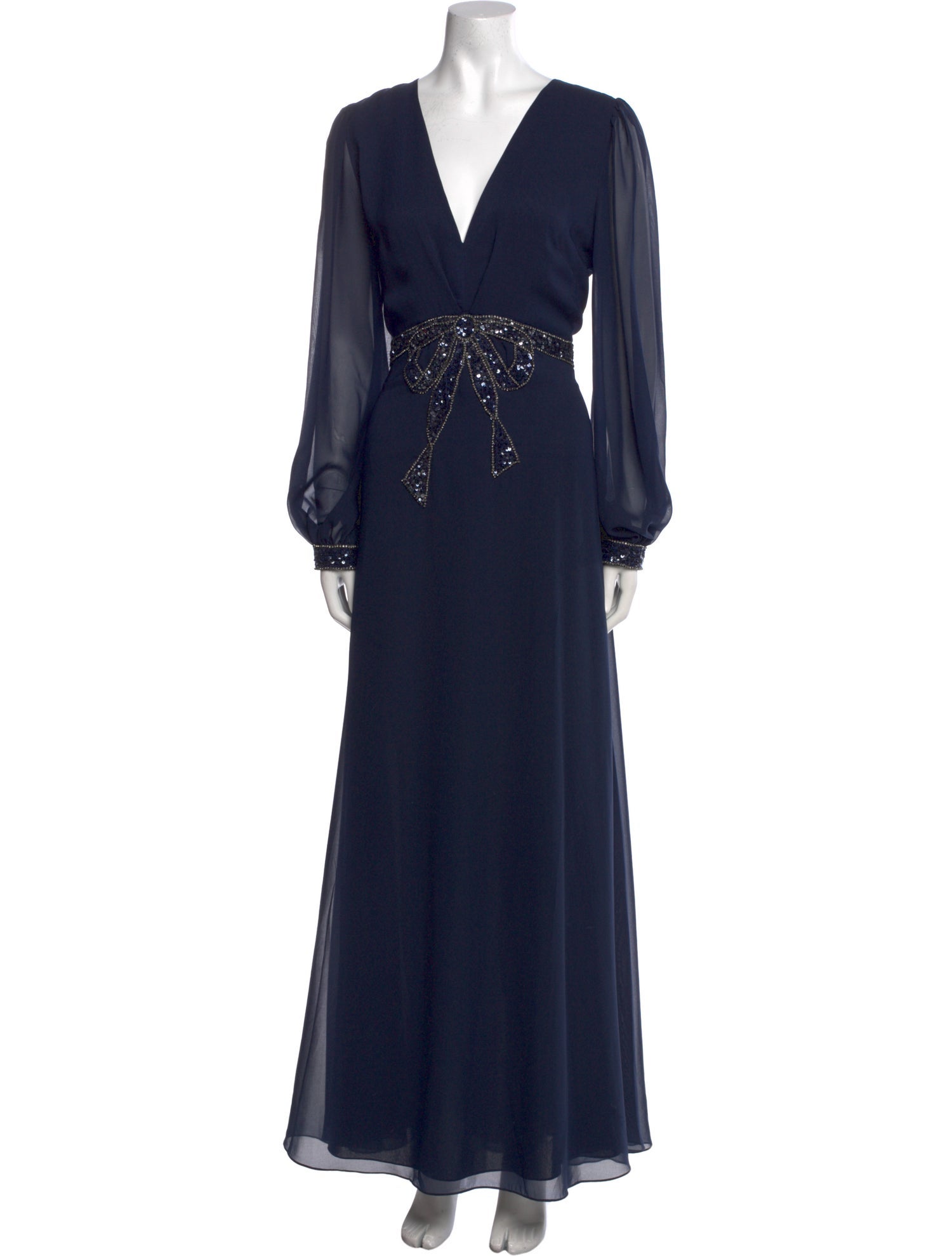 Sachin + Babi V-Neck Long Dress w/ Tags