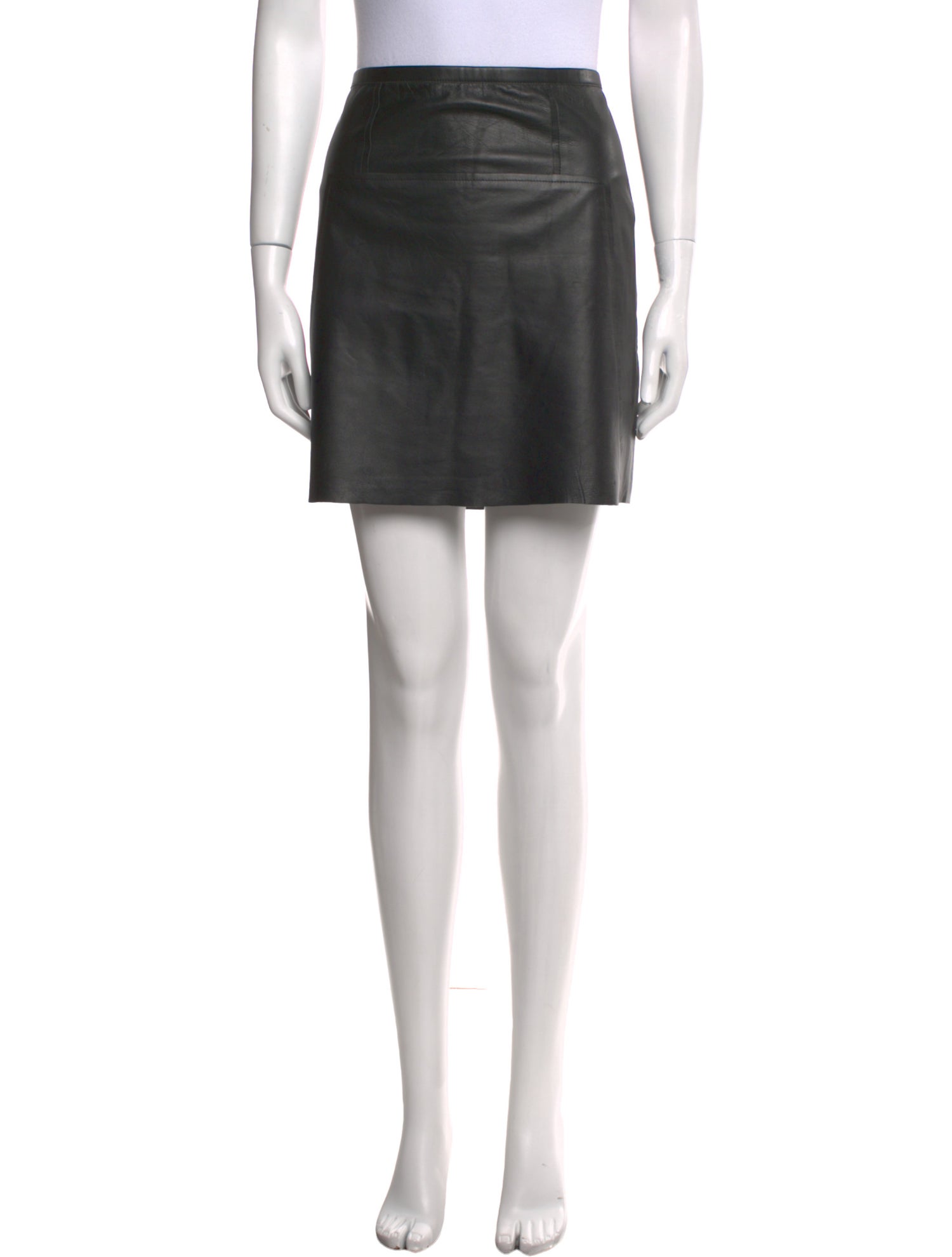 Sachin + Babi Lamb Leather Mini Skirt