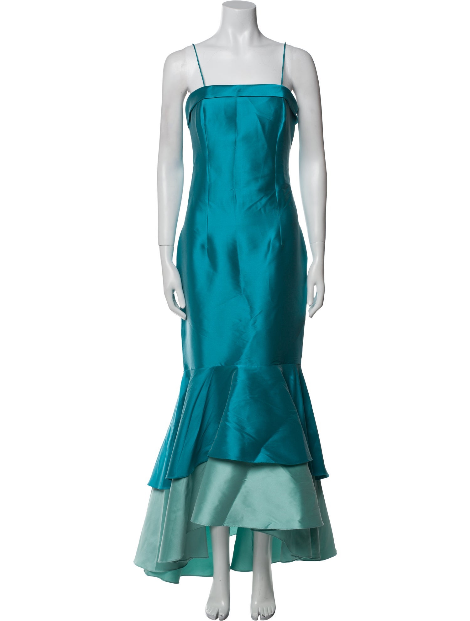 Sachin + Babi Square Neckline Long Dress