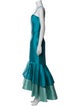 Sachin + Babi Square Neckline Long Dress