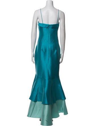 Sachin + Babi Square Neckline Long Dress